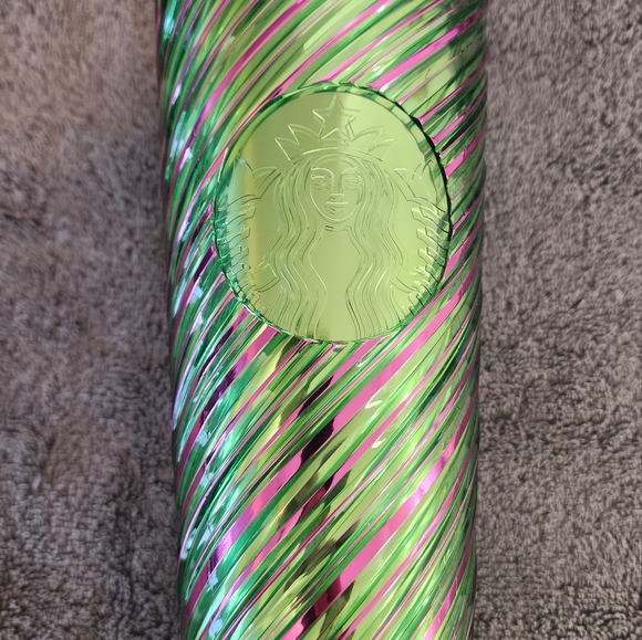 Starbucks X Wicked Target Exclusive Pink and Green Spiral NWT Same Day Ship - Picture 4 of 4